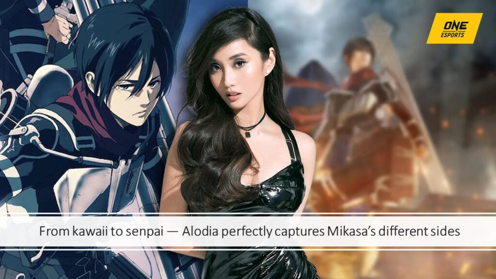 Enlace al cosplay de Mikasa de Alodia en Attack on Titan