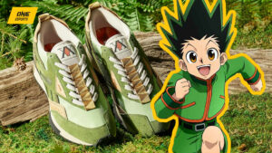 Hunter x Hunter Reebok collaboration featuring sneakers inspired by Gon Freecss
