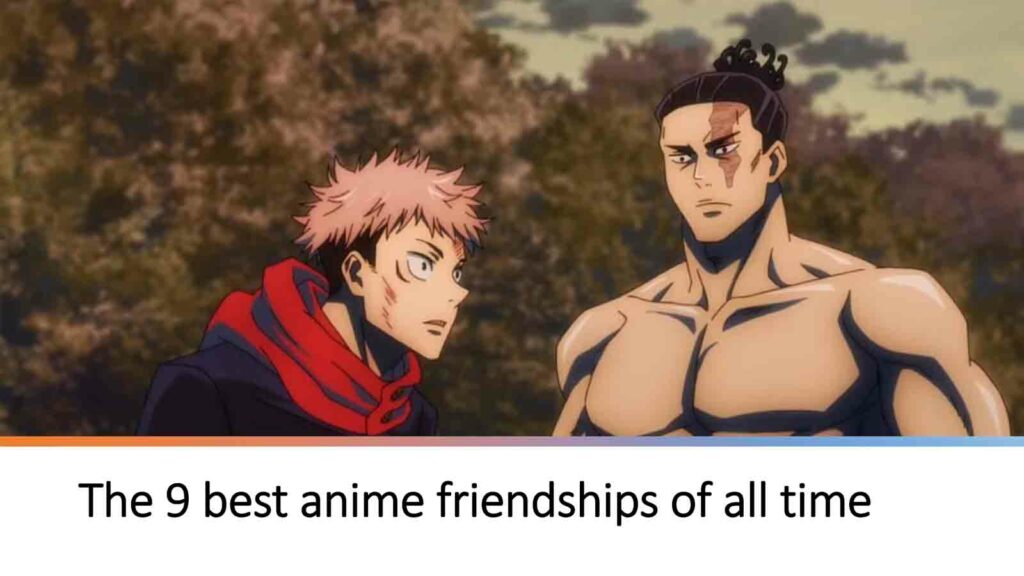 How to watch Jujutsu Kaisen in order: All anime seasons and movies Jujutsu Kaisen's Yuji Itadori and Aoi Todo as an example of anime friendships in ONE Esports featured image