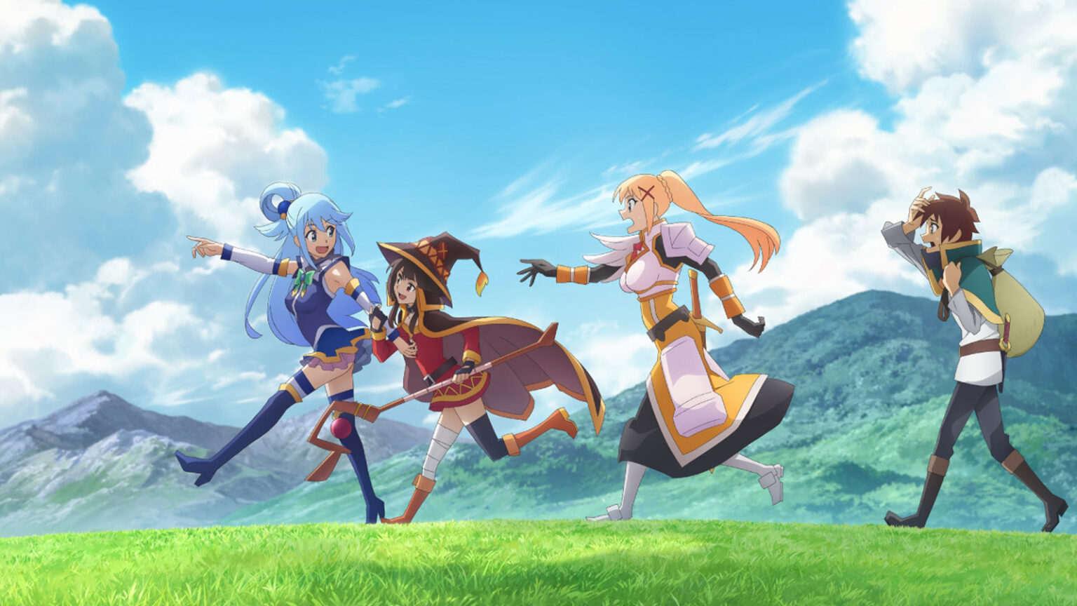 KonoSuba watch order — how to watch the anime and movie in order | ONE - Where Can I Watch The Konosuba Movie