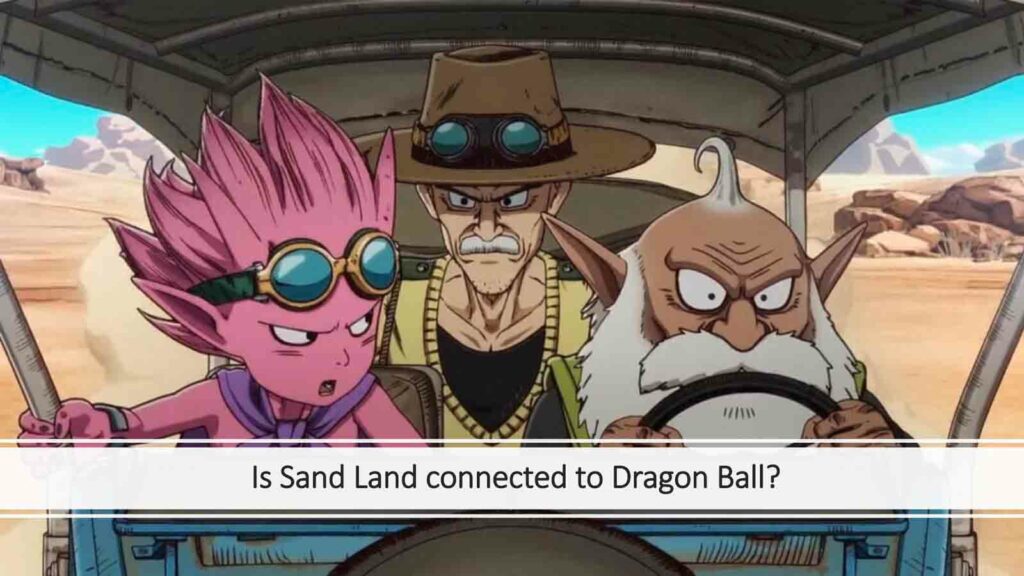 Beelzebub, Thief y Rao in the Sand Land anime en ONE Esports imagen seleccionada para el artículo "¿Está Sand Land conectado con Dragon Ball?"