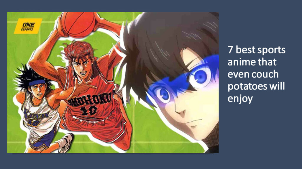 Sakuragi Hanamichi y Nobunaga Kiyota de Slam Dunk, además de Yoichi Isagi de Blue Lock en la lista de mejores animes deportivos de ONE Esports