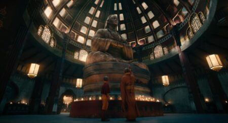 The shrine of Avatar Yangchen in Netflix's Avatar live action