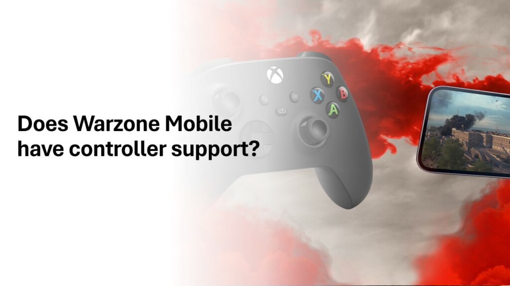 Imagen de ONE Esports para el artículo sobre compatibilidad con controladores para Warzone Mobile