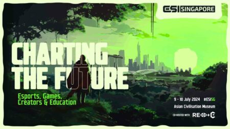 ESI Singapore 2024 key visual with theme "Charting The Future"