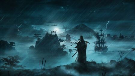 Rise of the Ronin night landscape