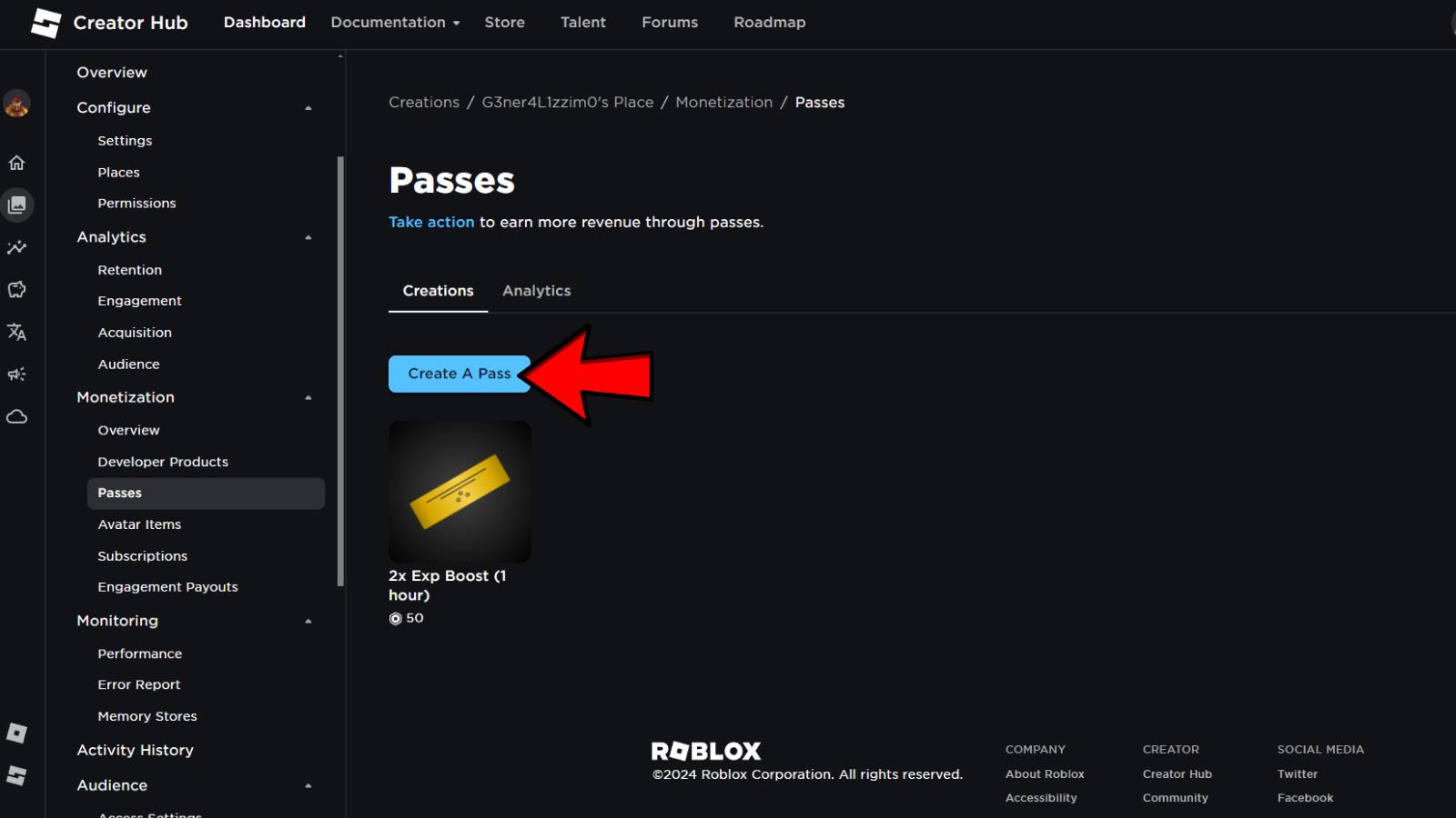 How To Make A Game Pass On Roblox Step By Step Guide One Esports 6377