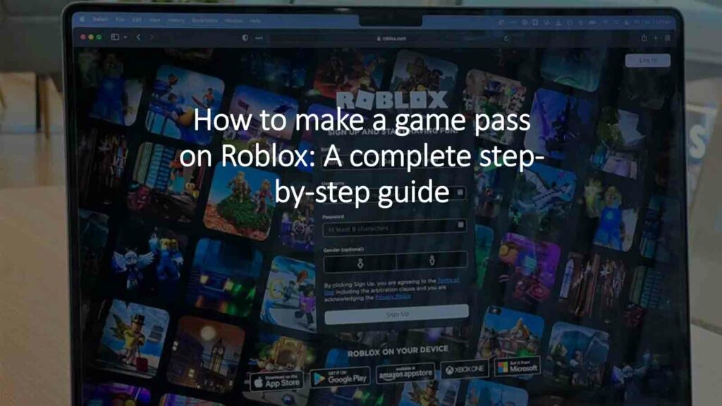 Roblox HowToMake GamePass Guide ONEEsports