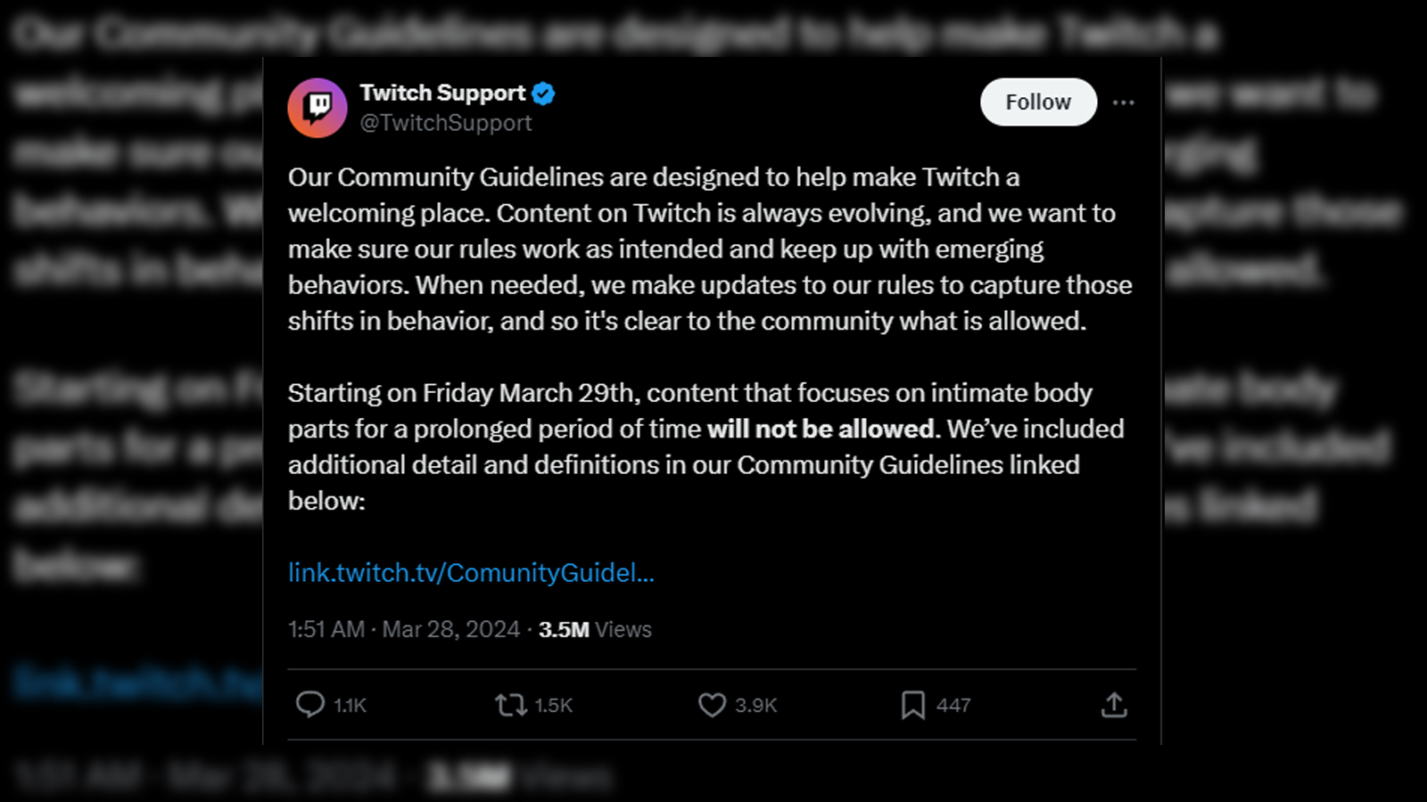 New Twitch TOS changes aim to prevent inappropriate content | ONE Esports