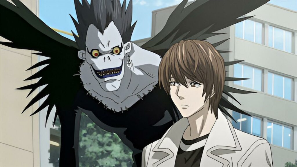 Light Yagami y Ryuk de Death Note
