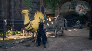 Cloud with a Chocobo