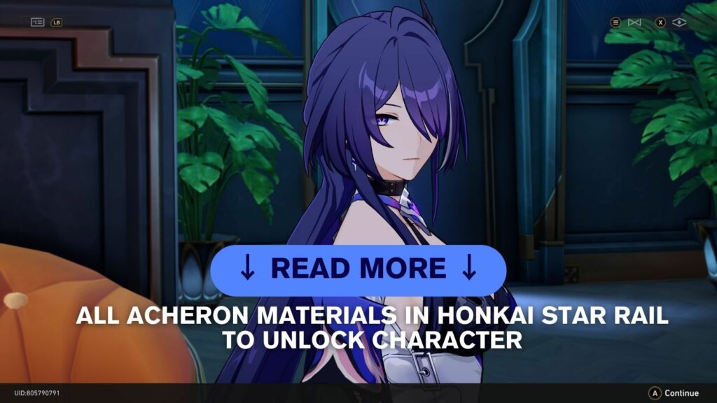 Todos los materiales de Acheron en Honkai Star Rail para desbloquear el enlace de la imagen del personaje