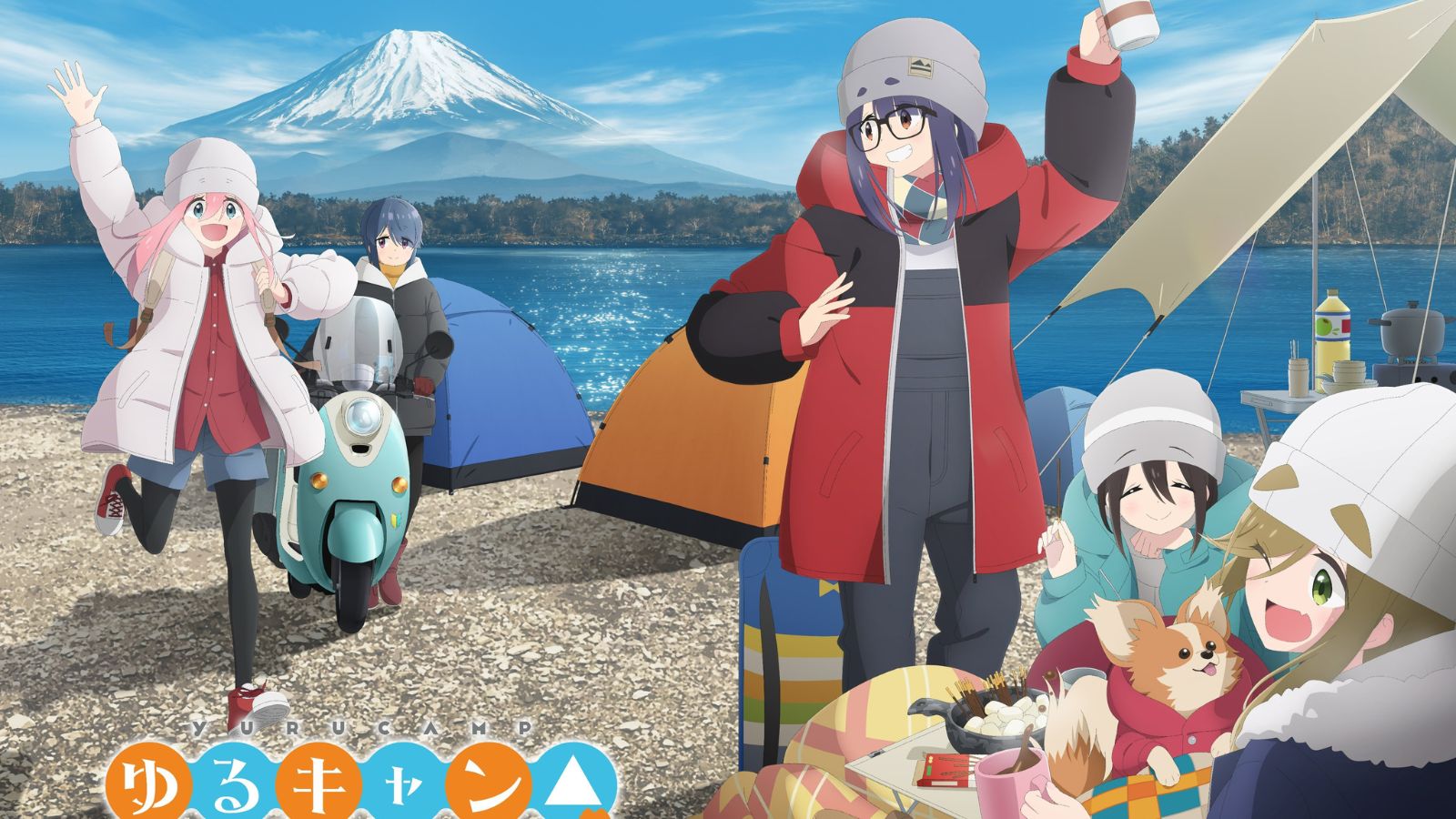 Anime Characters On Mobile Devices Pose Amidst A Wintry Forest Camping In  Asian Anime Fashion Vector, Forest, Camping, Travel PNG and Vector with  Transparent Background for Free Download