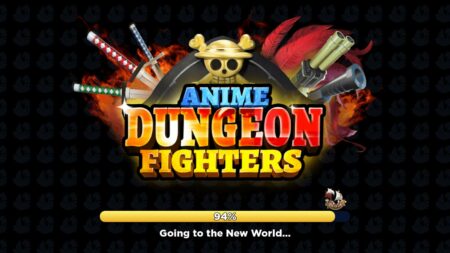 Anime Dungeon Fighters loading screen, screenshot by ONE Esports