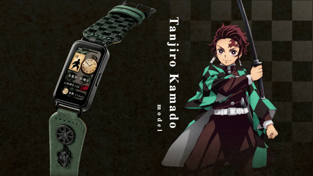 Tanjiro Kamado model KY001-T Demon Slayer smartwatch by Garrack