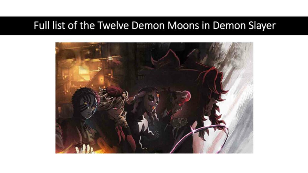 Imagen destacada de demonios de rango superior en ONE Esports para el artículo "Lista completa de doce lunas demoníacas en Demon Slayer"