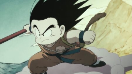 Goku flashback in Dragon Ball Super: Super Hero