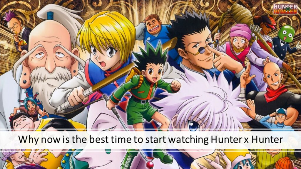 Arco de revisión de Hunter x Hunter Hunter en ONE Esports imagen destacada para el artículo "¿Por qué ahora es el mejor momento para empezar a ver Hunter x Hunter?