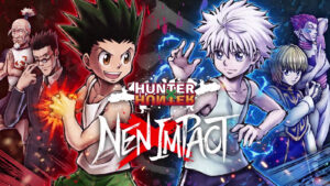 Hunter x Hunter Nen Impact's initial characters Gon Freecss, Killua Zoldyck, Kurapika, Leorio, Hisoka, and Netero