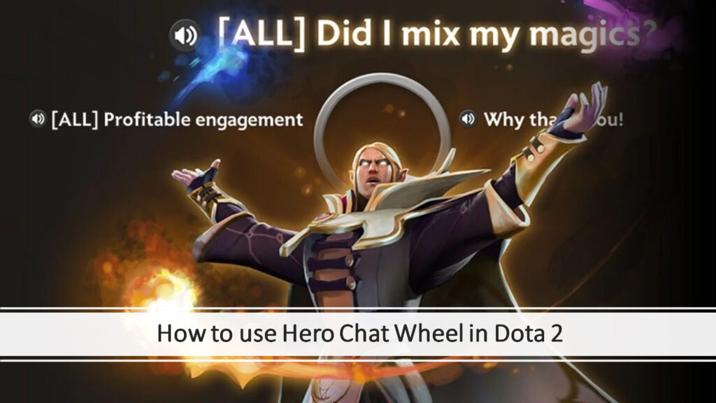 Imagen clave oficial de la rueda de chat de héroes de Valve con Invoker