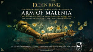 Elden Ring Arm of Malenia limited edition collectible official poster