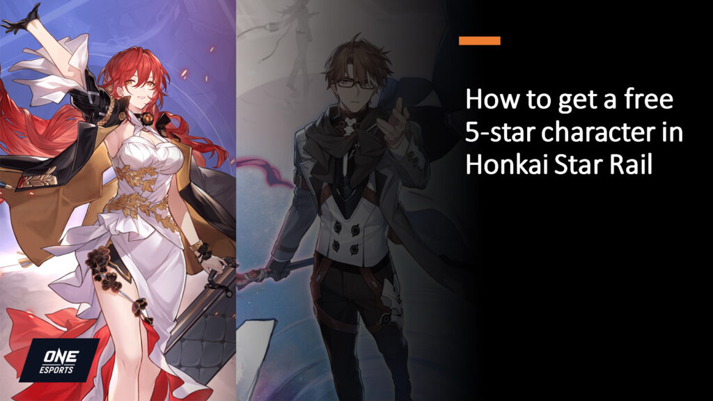 Imagen destacada del artículo de Himeko y Welt en ONE Esports "Cómo conseguir un personaje de 5 estrellas gratis en Honkai Star Rail"