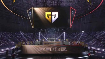 Gen.G's entrance at LCK Spring 2024