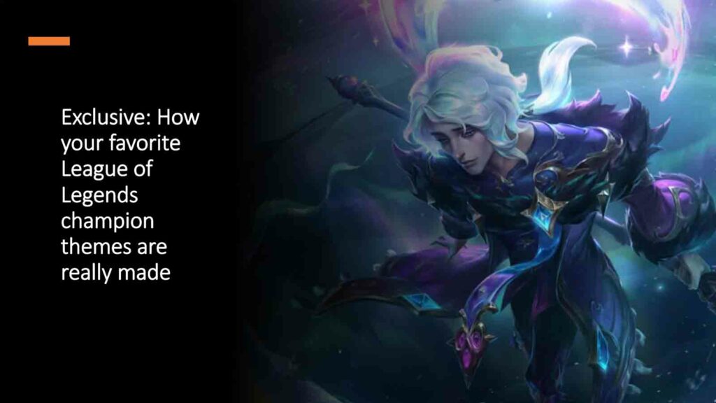 Winter Blessed Hwei skin, a featured image for ONE Esports article "Exclusive: How your favorite League of Legends champion themes are really made"