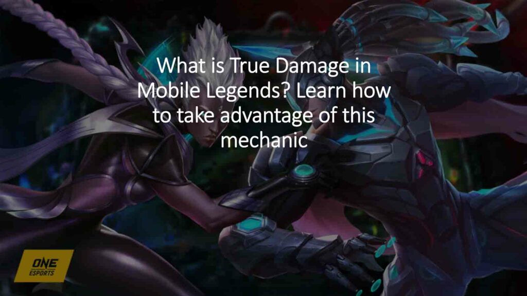 Imagen de Karrie y Alpha en ONE Esports seleccionada para el artículo "¿Qué es el daño real en Mobile Legends?  Aprende a aprovechar esta mecánica"