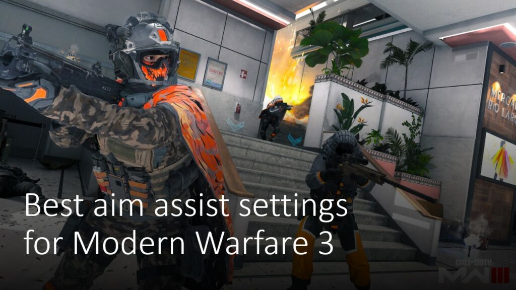 Image of operators in Hardpoint mode for ONE Esports' article on best aim assist settings for Modern Warfare 3