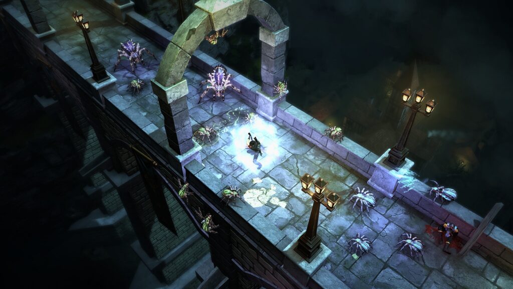 The dungeon and monsters in Victor Vran make it one of the games like Diablo