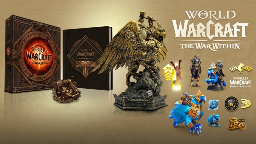 World of Warcraft The War Within Collector's Edition rewards | ONE 