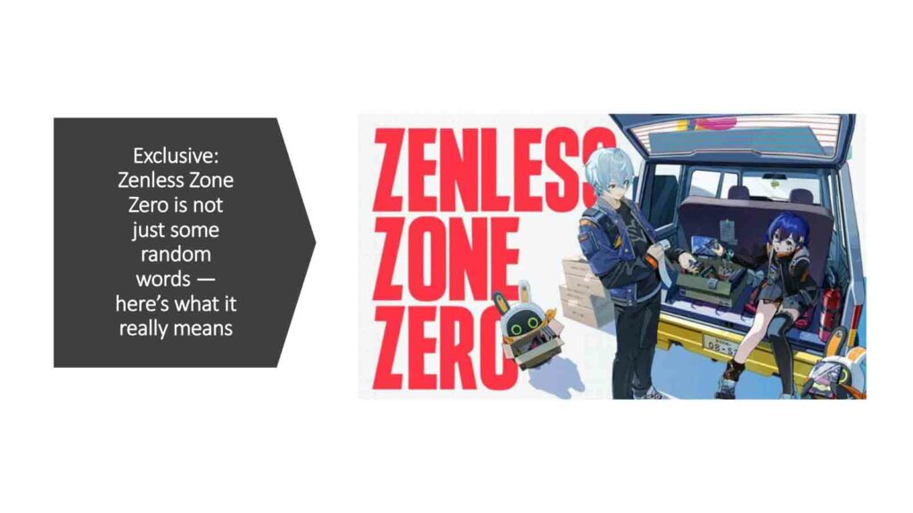 Belle y Wise, MC de Zenless Zone Zero en la imagen clave utilizada en la imagen destacada de ONE Esports para el artículo. "Exclusivo: Zenless Zone Zero no es solo una serie aleatoria de palabras: esto es lo que realmente significa"