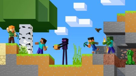 5 games like Minecraft Anniversary Wallpaper