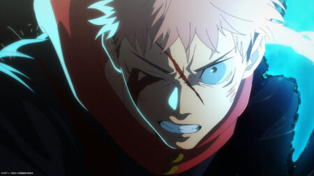 Jujutsu Kaisen main character Yuji Itadori seen in the final moments of the Shibuya Incident arc from season 2 of the anime