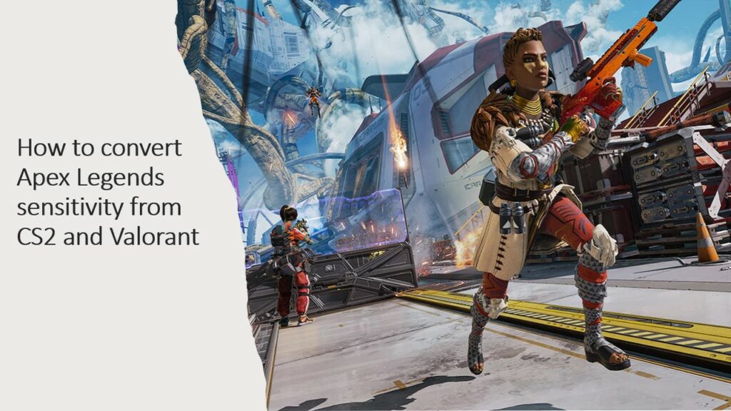 Bangalore de Apex Legends en una batalla que aparece en la imagen de ONE Esports para obtener la guía sobre cómo convertir la sensibilidad de CS2 y Valorant.