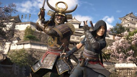 Naoe and Yasuke in Assassin's Creed Shadows