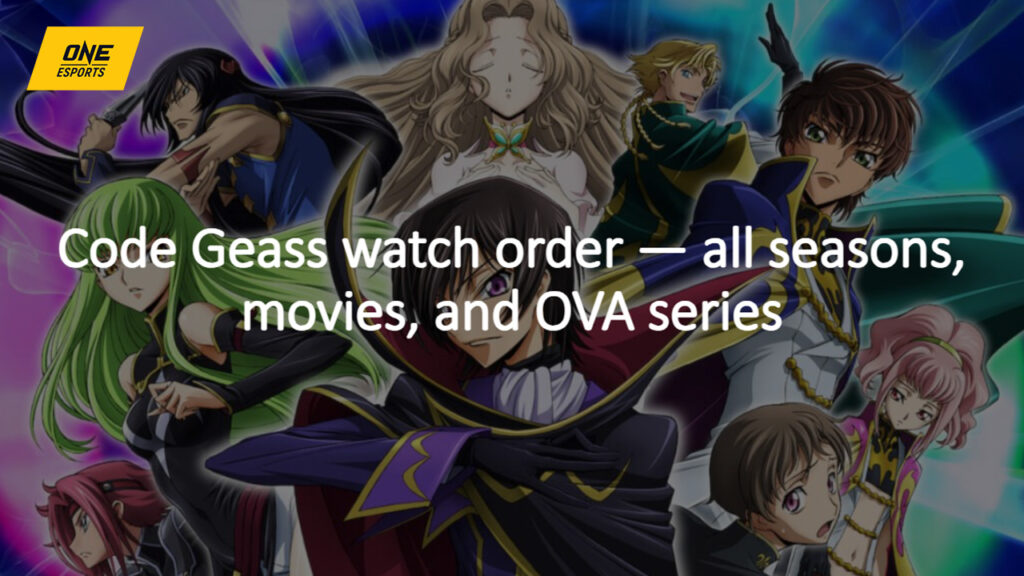 Code Geass Anime Watch Control visual clave oficial