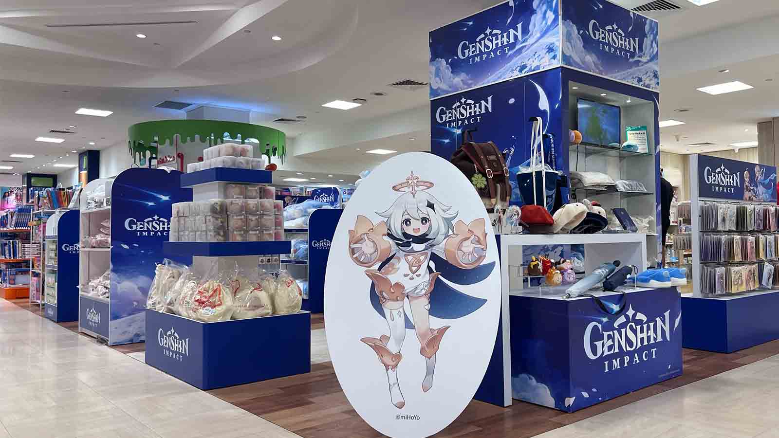 5 merchandise Genshin Impact paling eksklusif untuk dibeli di Takashimaya 