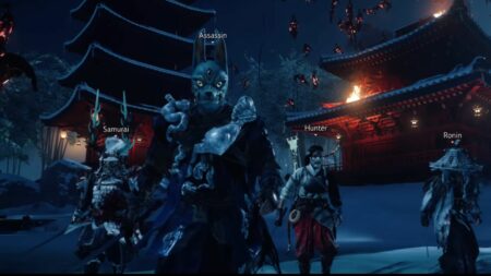 Ghost of Tsushima multiplayer Legends classes walking.