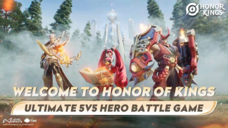 Honor of Kings heroes featuring Hou Yi, Angela and Lian Po