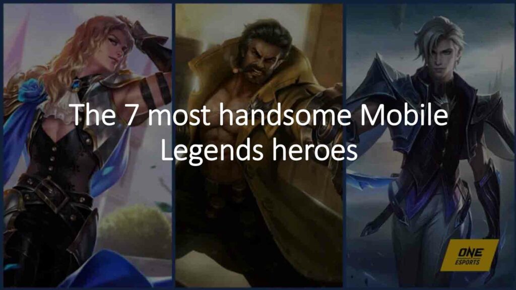 Lancelot, Roger y Aamon en ONE Esports, imagen destacada del artículo "Los 7 héroes más bellos de Mobile Legends"