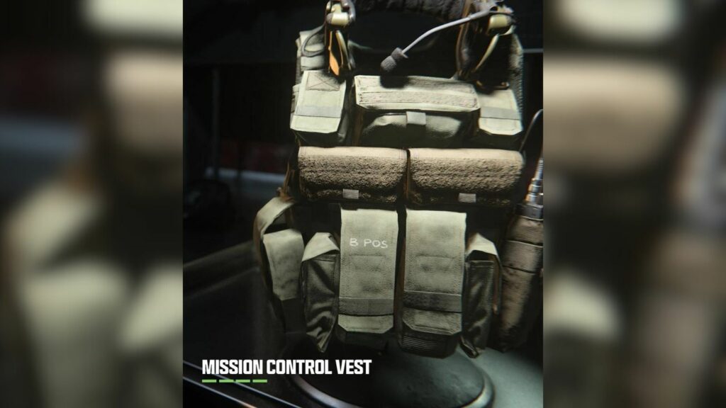 Beneficio del chaleco de control de misión en Modern Warfare 3