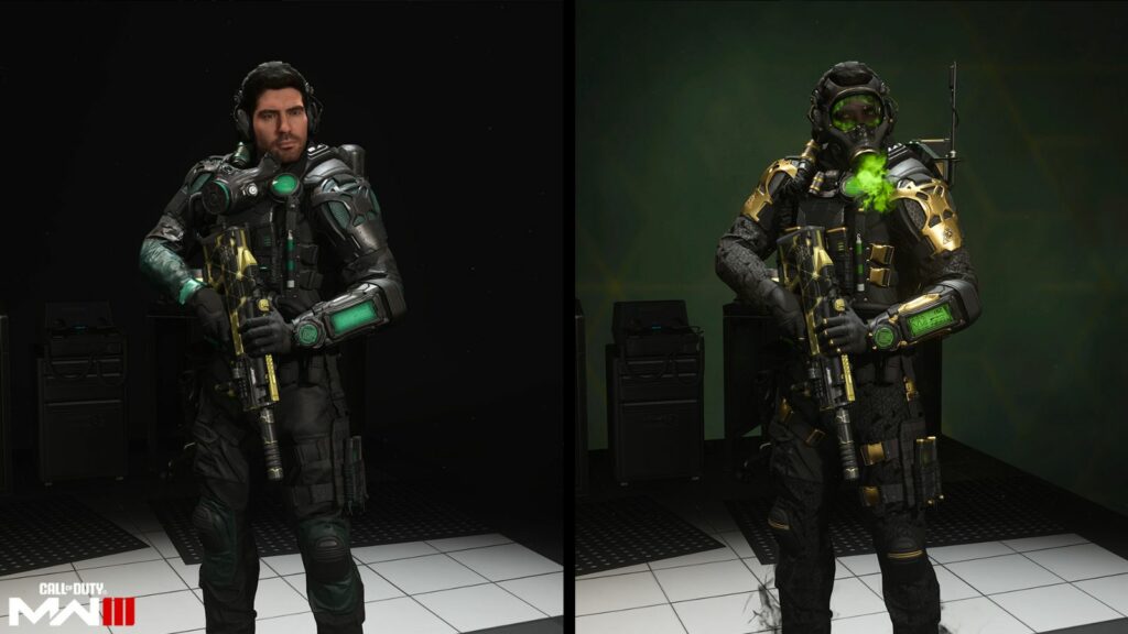 Hammer, one of new operators in Modern Warfare 3 and Warzone, with BlackCell variant from Season 4 Battle Pass BlackCell upgrade