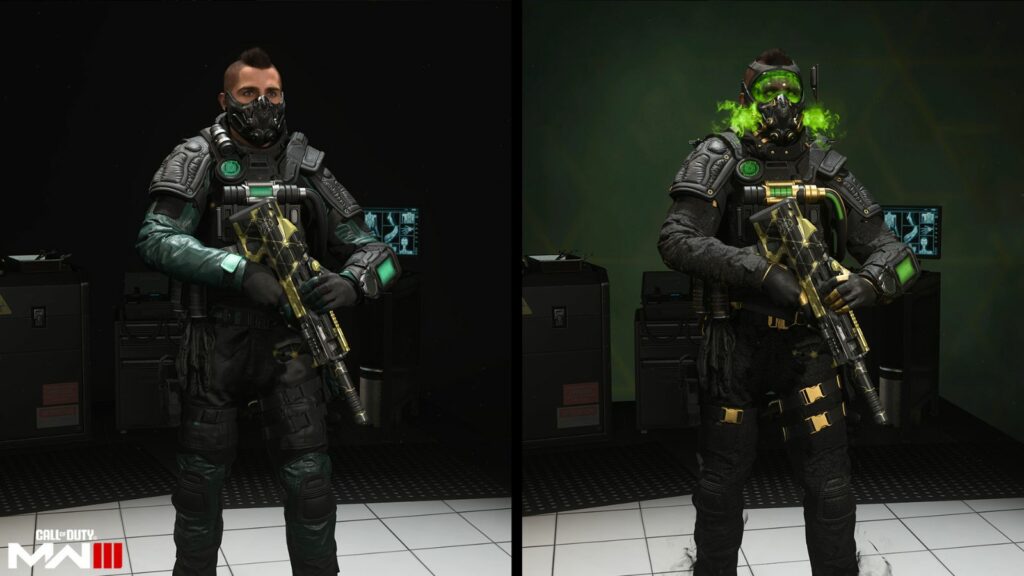 "Nautilus" skin for operator Soap and its BlackCell variant from Modern Warfare 3 and Warzone Season 4 Battle Pass