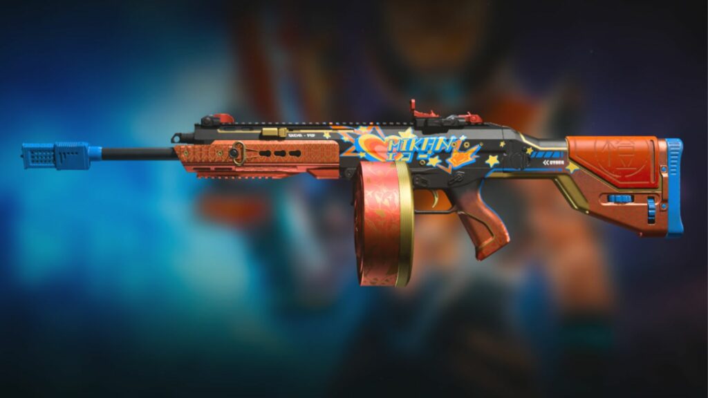 enrollador lateral "Chispa de peligro" Plano de arma Echo Endo Vibrant Vixen Tracer Pack en Modern Warfare 3 y Warzone