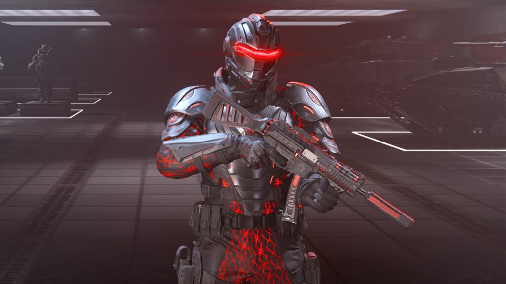 El diseño de operador Alpha Guard para Nolan incluye el paquete Rebirth Soldier Ultra Skin Tracer en Modern Warfare 3 y Warzone