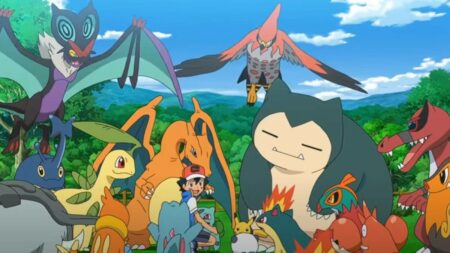 Ash Ketchum reunites with his old generation Pokemon friends in Ultimate Journeys