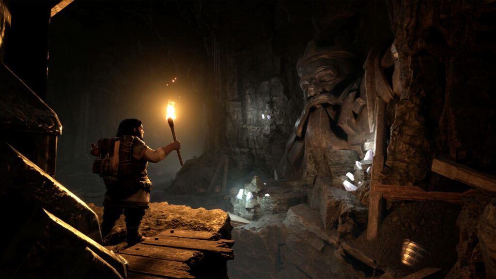 The Lord of the Rings Return to Moria inside Khazad-dûm