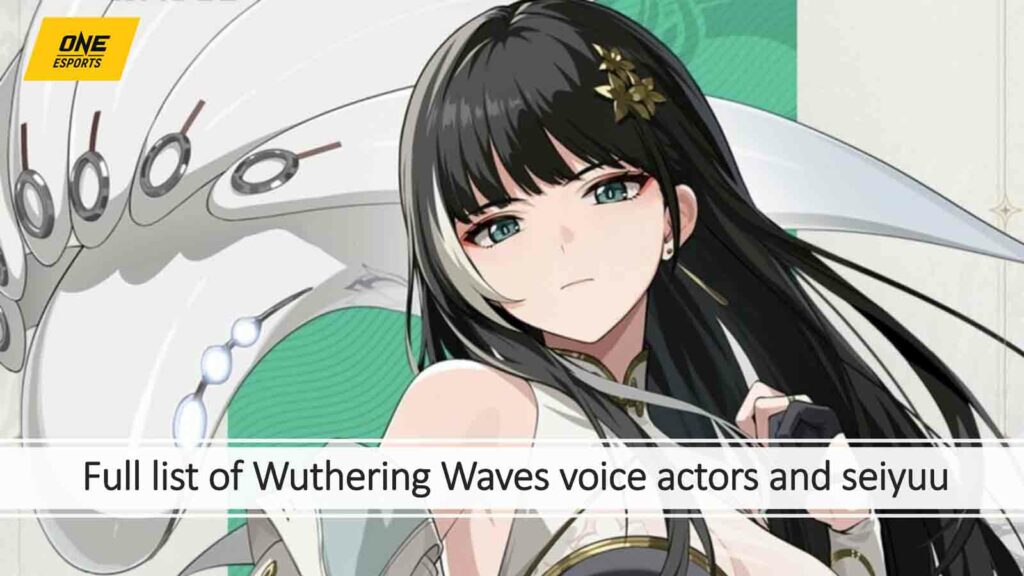 Baizhi de Wuthering Waves en ONE Esports imagen destacada para el artículo "Lista completa de actores de voz y seiyuu de Wuthering Waves"